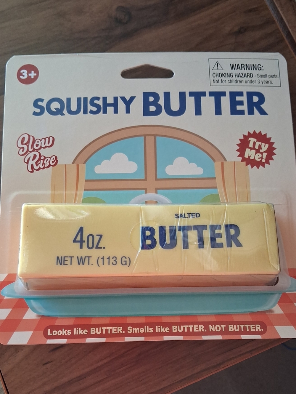 Squishy Butter Toy - Yellow Slow Rise Kids Toy